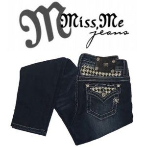 Miss Me Mid Rise Skinny Emproid MP63225